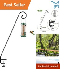 Heavy Duty Metal Deck Hook 28 in Adjustable Hanging Bird Feeder Plant Lantern
