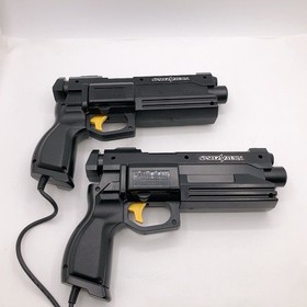 Sega Saturn Gun Controller Virtua Cop 2 HSS-0152 Lot of 2 CRT TV only Tested