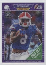 2021 Leaf Pro Set Metal Purple Mojo 2/25 Trevon Grimes #89 0q1p