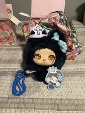 Liila "Marshmallow Bunny Bag"- Blue Bunny Plush NEW Open Bag & Box