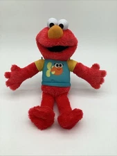 Just Play Sesame Street Elmo Plush – 12” – Cute Turquoise Shirt working!