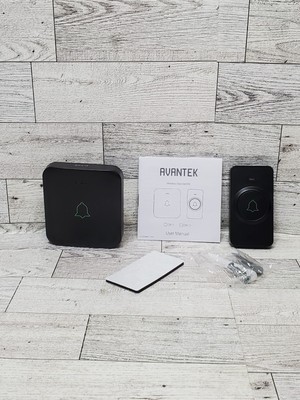 AVANTEK Wireless Door Bell, Mini CB-11 Waterproof Doorbell Chime