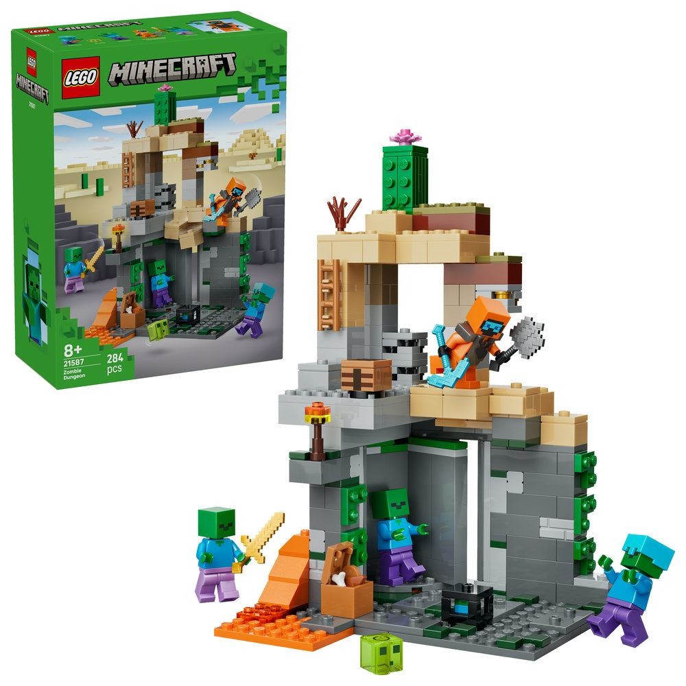 Lego Minecraft 21587 Zombie Dungeon Building Toy for Kids Ages 8 & Up - Image 21