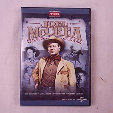 Joel McCrea Westerns Collection DVD, 2015, 4-Film Set, TCM Vault Collection 