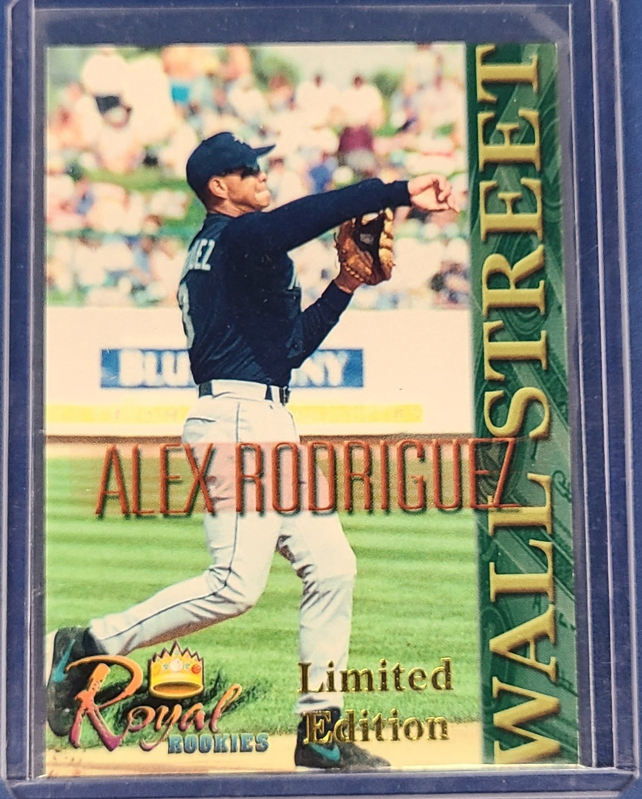 2000  Royal Rookies Futures Wall Street Alex Rodriguez Limited Edition M