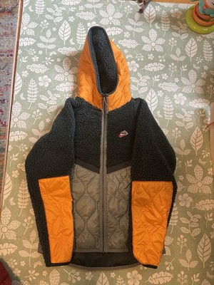 Nike NSW Heritage Sherpa Jacket Vintage Green  Men s Size Medium