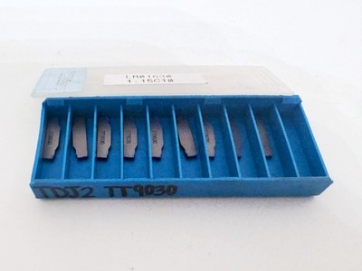 (9) INGERSOLL TDJ2 TT9030 Carbide Indexable Cut-Off Insert TiAlN USA