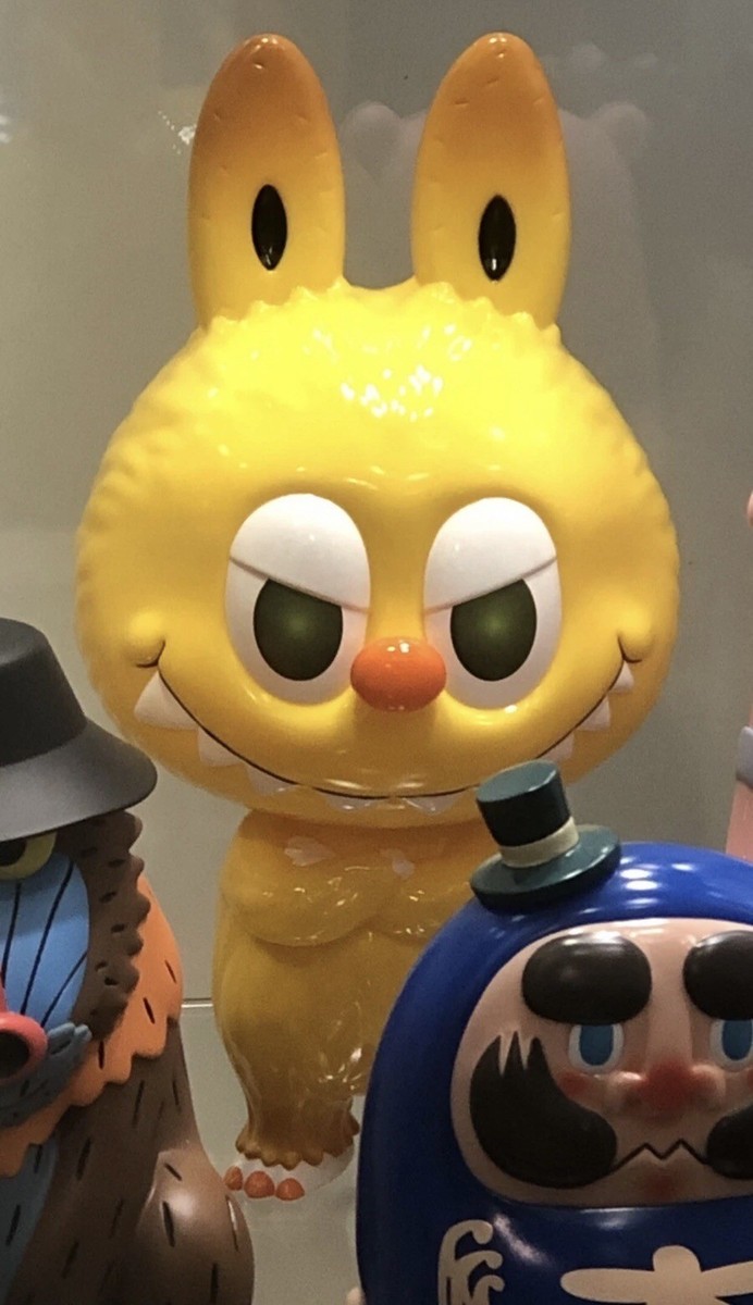 その他 labubu COWAWA by kasing lung x how2work How2work Kasing Lung COWAWA Yellow Sofubi Figure Labubu Pop