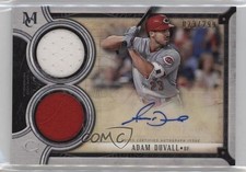 2018 Museum Collection Signature Swatches Dual Relic 23/299 Adam Duvall Auto 1u6
