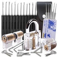 3 Pack Keyed-Alike Brass Padlock Set Hardened Steel Shackle. Made In USA