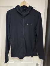 Montane Men's Protium Lite Hooded Fleece Jacket Black Medium