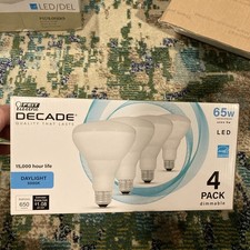 Feit Electric LED Dimmable 4 Pack Light Bulb