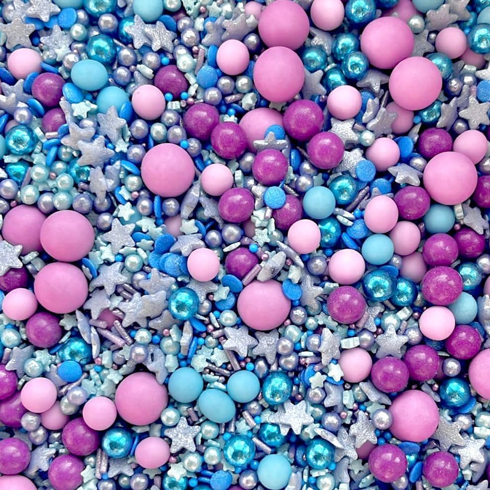 Birthday Stitch Sprinkles for Cakes Cupcake Edible Toppers Sprinkle Mix Blend Li