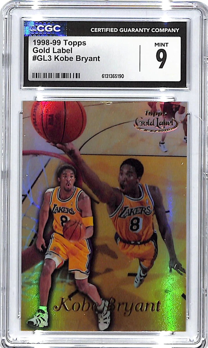 Kobe Bryant Basketball 1998-99 Season Sports Trading Cards