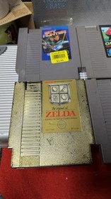 Nintendo NES Game Lot Zelda Gold Mario 2 3 Duck Hunt Golf Spy Hunter