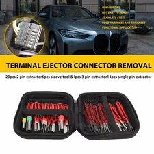 41x Terminal Removal Tool Electrical Set Wire Connector Ejector Extractor Red