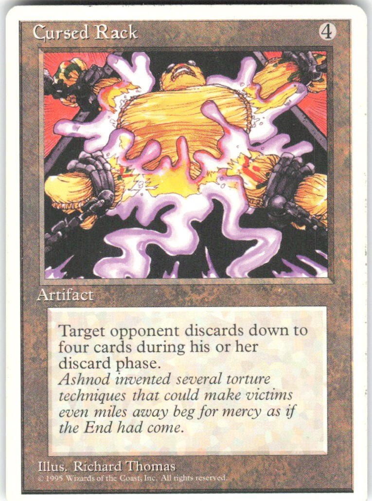 Cursed Rack Fourth Edition Magic: The Gathering MP