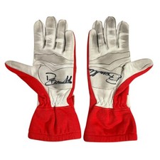 Guanti Ferrari Sabelt Usati Gara F1 signed Rubens Barrichello Qualifiche San ...