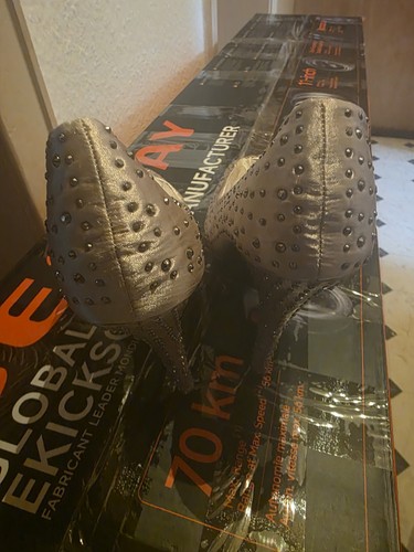 Damen High Hills mit Strass Gr. 41 - Bild 3 von 4