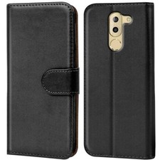Mobile phone case for Honor 6X with money compartment wallet flip book cover