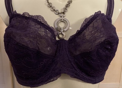 TOP Miriale Eleganzia BH, Dessous, Spitze Gr. 105D, Lila, *NEU*