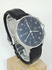 IWC Portugieser Chronograph 40.9mm Black Dial Watch Portuguese IW371447 4