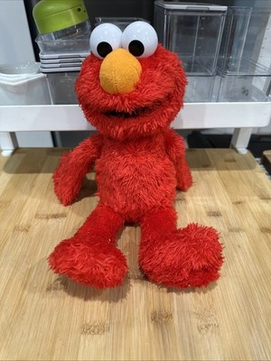2016 Sesame Street TICKLE ME ELMO 14  Talking Interactive Plush Toy Hasbro *