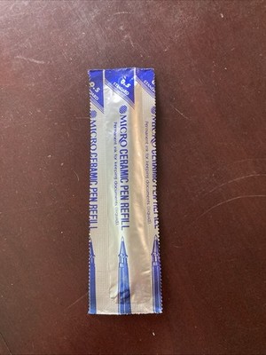 Micro Ceramic Roller Pen Refill 0.5mm Jumbo Blue Ink #92002