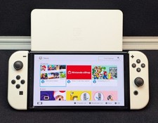 Nintendo Switch OLED Model HEG-001 Handheld Console - 64GB - White