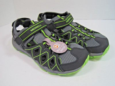 Merrell Hydro Quench Boys Outdoor Leather/PU Sneakers Water Sandals S. 4M NWOB