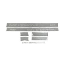 Decal Set Stripe And Model - Vinyl Fits Case Ih 7120