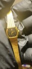 Elgin Gold Tone Women's Square Watch Diamond Quartz Japan EK230-007 5Y30 — photo 7