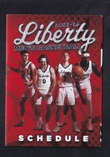 2025-26 Liberty Flames Basketball Pocket Schedule First Bank Conference USA