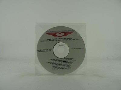 VARIOUS ARTISTS PLASTIC FANTASTIC/PLASTICA/PLASTICA RED FORTHCOMING RELEASES END