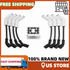 8*For GM Chevy 4.8L 5.3L 6.0L LS3 LS7 LT 9070C Spark Plug Wire 9000 Ceramic Boot