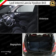 KIT LED INTERNI LANCIA YPSILON Y 843 CONVERSIONE INTERNA COMPLETA 6000K CANBUS