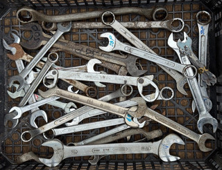 Lotto Lavoro Tenditori Meccanici Ingegneri Strumenti inc Gedore Britool ecc