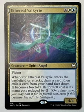 MTG Commander Kaldheim R Ethereal Valkyrie #016 M/NM