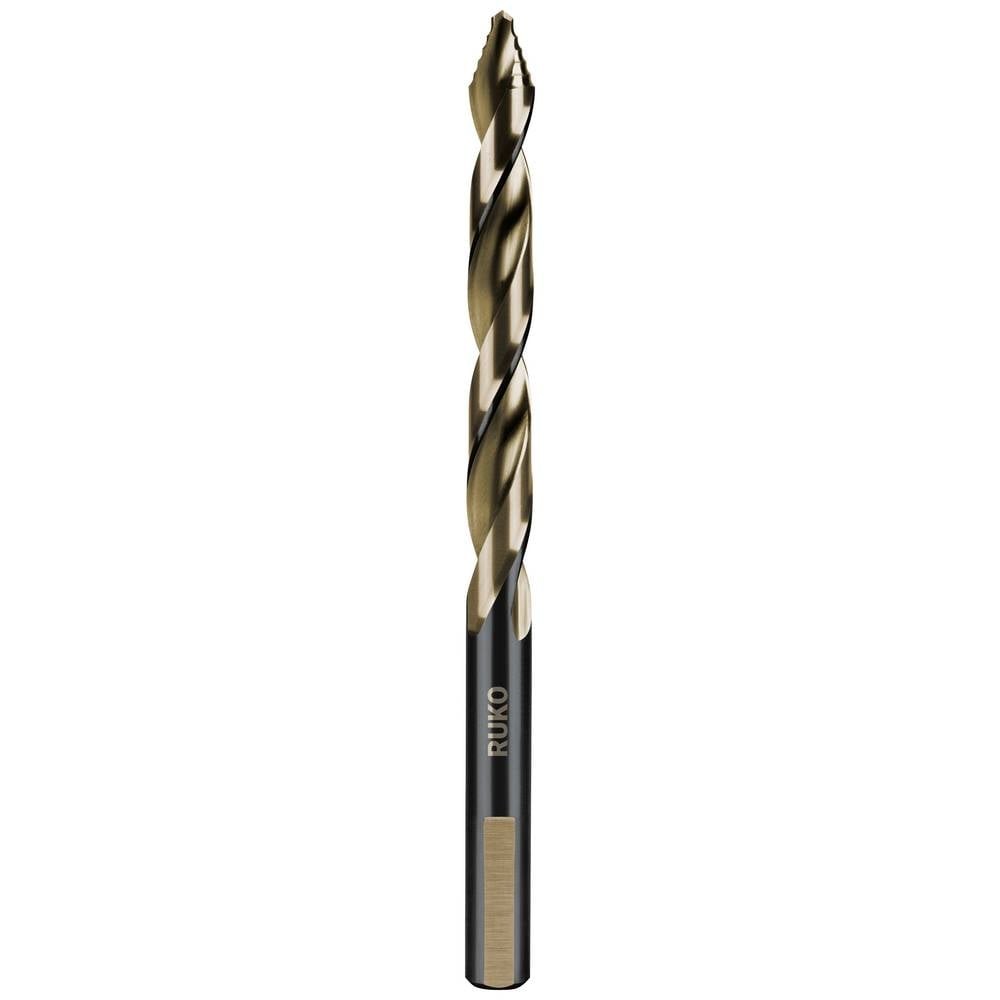 Foret métal 12.5 mm RUKO 259125E en acier cobalt pour inox