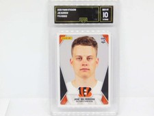 2020 Panini Stickers Card Insert Rookie RC #74 Joe Burrow Cincinnati Bengals GMA. rookie card picture
