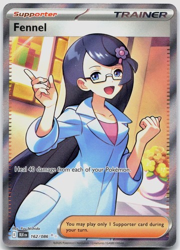 Fennel 162/086 SV: Black Bolt POKEMON TCG Ultra Rare