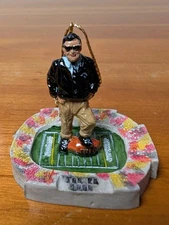Vintage Joe Paterno JoePa Penn State PSU Mini Christmas Ornament Beaver Stadium