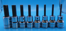 Snap-on 8 Pc 38 Drive Hexallen Socket Set 18-38 ---- Rp