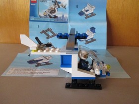 Lego City 30226 Police Helicopter w/Mini Figure Complete