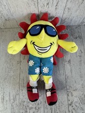 Splashway Waterpark Campground Sun Wearing Sunglasses Plush Stuffed Toy