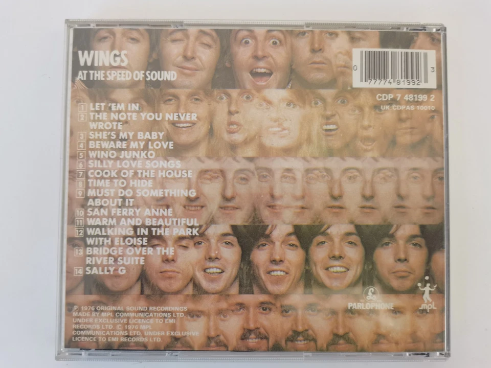 Paul McCartney / Wings - At The Speed Of Sound (1976) 077774819923 CD in Top - Bild 3 von 4