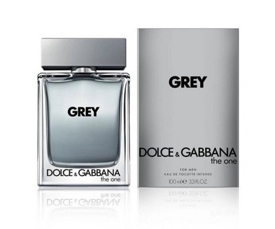 Dolce & Gabbana The ONE Grey For Men by D&G EDT 3.3 FLOZ /100ML Spray New In Box