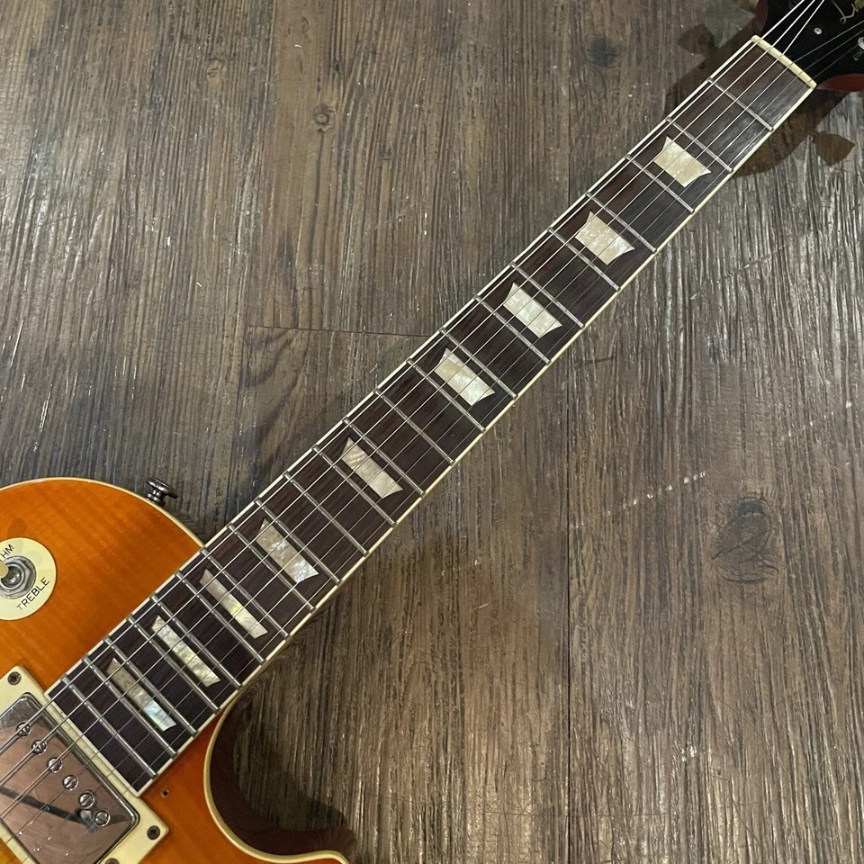 Guitarra Eléctrica GrassRoots Modelo Limitado Tipo Les Paul Usada de Japón Foto 3 de 4