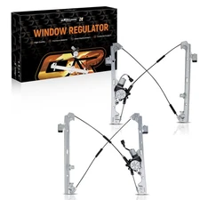 2x Front Left & Right Power Window Regulator w/ Motor for Chevy Silverado GMC