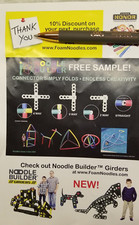 Swimming Float Foam Noodles Connection Holed Builder PLUS 10 Discount Code
